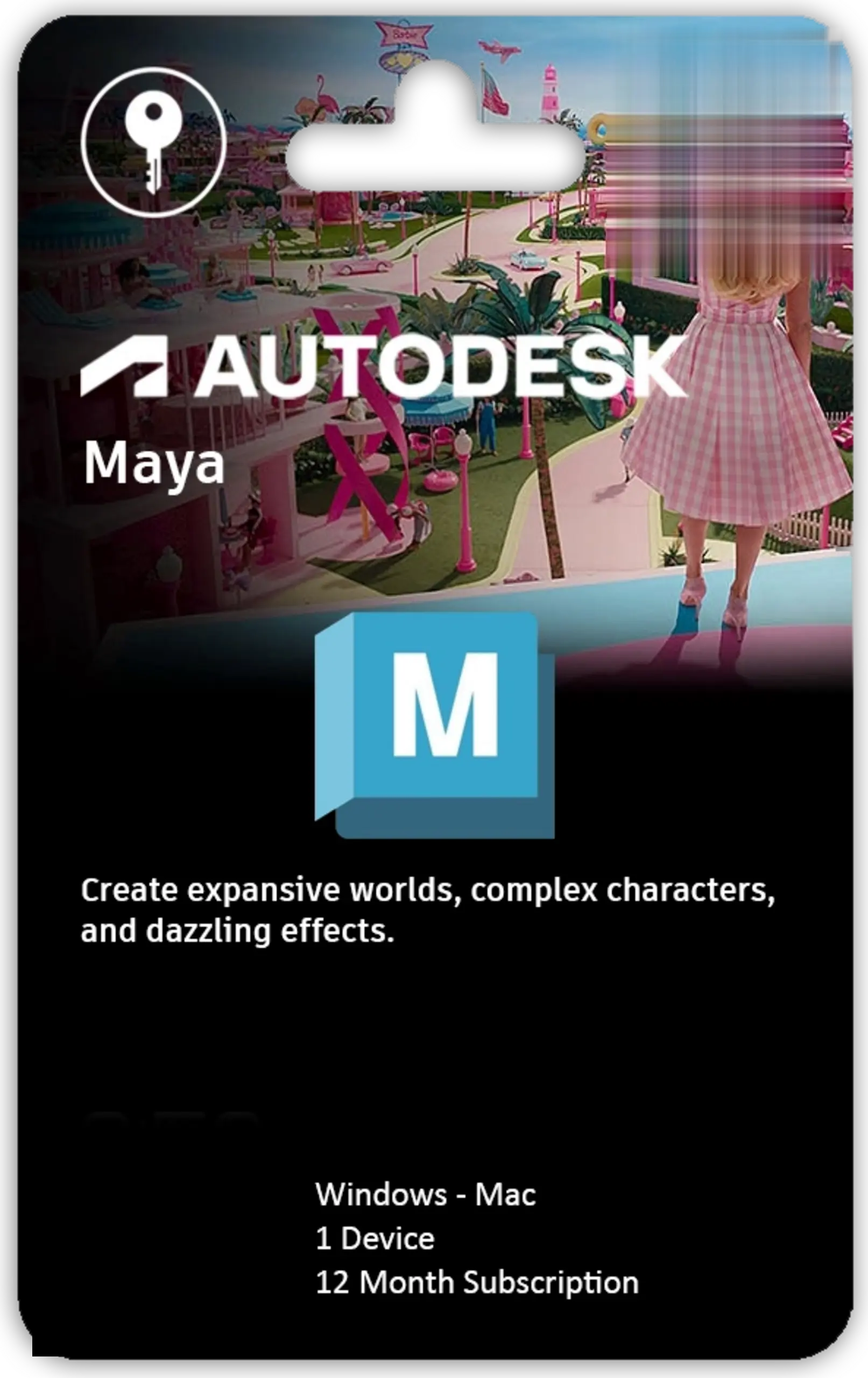 Autodesk Maya 2027 – Software License 1Yr